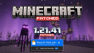 Minecraft 12141 patch Apk Download  Mcpe New Patch Download  mcpe 12141 Patch Apk ✨✨ [upl. by Figueroa197]