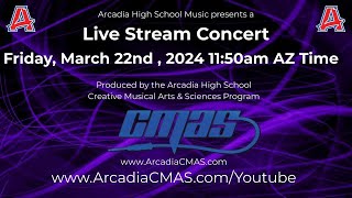 CMAS Live Stream Lunch Concert 032224 [upl. by Acirederf]