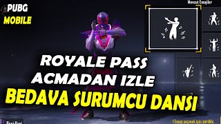 BEDAVA SÃœRÃœMCÃœ DANSI NASIL ALIRINI  PUBG MOBÄ°LE SÃœRÃœMCÃœ DANSI BEDAVADAN BÄ°RAZ DAHA UCUZ [upl. by Dmitri]