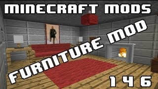 Minecraft Jammy Furniture Mod  147  TUTORIAL ESPAÑOL [upl. by Harbard274]