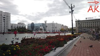 Far Eastern City Walk  Khabarovsk Russia 4k [upl. by Asertal]