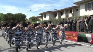 FANFARA BERSAGLIERI A PASSO DI CORSA  ITALIAN INFANTRY MILITARY RALLY [upl. by Yeldah]