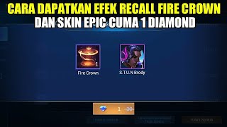 Promo diamond event is live buying skin no fire crown recall🥲 [upl. by Koerlin]