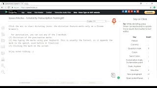 SpeechNotes Tutorial  Free Dictation Software [upl. by Aracaj121]