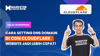 Cara Setting DNS Domain di Cloudflare Website Jadi Lebih Cepat [upl. by Eelyek552]