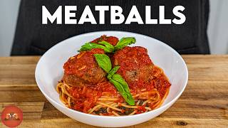 How To Make Restaurant Quality Spaghetti And Meatballs [upl. by Ainevul714]