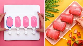 How to Make Summer Popsicle Cake Pops  So Yummy Cake Decorating Tutorials You Need To Try [upl. by Ondrej]