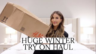 HUGE WINTER HAUL  ARKET HampM LOEWE MISSOMA  MORE  NADIA ANYA [upl. by Aramak]