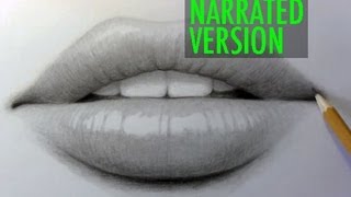 How to Draw the Mouth amp Lips Narrated Step by Step [upl. by Marita598]