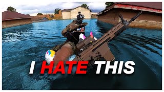 We Played Airsoft In A Flooded Town [upl. by Enegue]