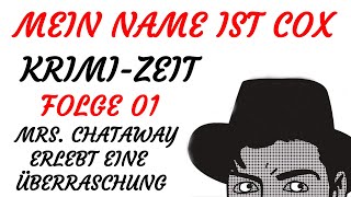 KRIMI Hörspiel  Mein Name ist Paul Cox  01  MRS CHATAWAY ERLEBT EINE ÜBERRASCHUNG 1956 [upl. by Atined]