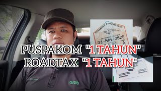 RENEW ROADTAX EHAILING  FULL VIDEO [upl. by Aloiv]