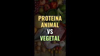 PROTEINA ANIMAL VS VEGETAL 😮✍️💯✔️🥩 [upl. by Qahsi]