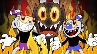 THE DEVILS END  Cuphead FINALE All Endings [upl. by Eehtomit]