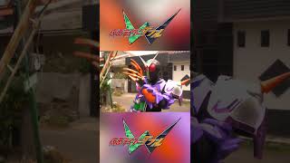 Kamen rider W Henshin with Ninja Zombie Raisebuckle New Form [upl. by Jamnes]