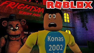 ROBLOX FRIGHTSANITY SCREAM PARKS NEW FNAF RIDE   Roblox Gameplay  Konas2002 [upl. by Oyr]