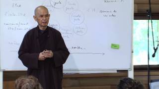 Dharma talk by Thich Nhat Hanh Summer Retreat Plum Village French  20140731 [upl. by Aekan]