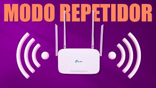 Como Configurar Qualquer Roteador como Repetidor WiFi TpLink [upl. by Nnyrat]