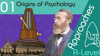 Origins of Psychology  Approaches ALevel Psychology [upl. by Reese]