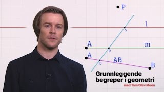 Grunnleggende begreper i geometri [upl. by Anileda270]