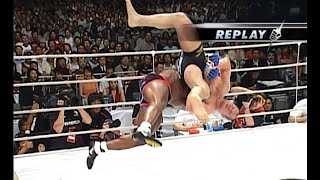 The most legendary slam in MMA history shorts [upl. by Atillertse]