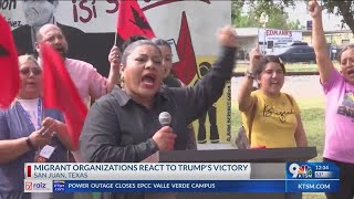 Migrant organizations react to Trumps victory [upl. by Jerri]