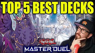 TOP 5 BEST DECKS IN MASTER DUEL November 2023 [upl. by Ardeha]