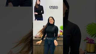 Meesho Winter Wear Haul Under ₹350  Cheapest meesho Haul  Try On Haul 2023 meeshohaul meeshoapp [upl. by Eerahs]