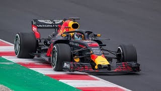 Red Bull RB14  F1 Test Days 2018 [upl. by Harrod]