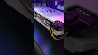 Loud Gpu fan at full speed Rx580 soyo ali express shorts technology tech pc pcbuild gaming [upl. by Ahsiekim218]