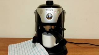 Delonghi ecc221 Espresso Coffee Maker Review After a Years Use [upl. by Isak]