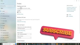 WINDOWS 10  Brightness Control Not Working Display Setting low high [upl. by Trbor]