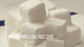 Homemade Marshmallow Recipe Easy [upl. by Selassie]