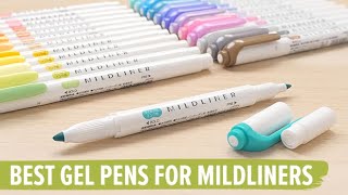 Best Gel Pens with Mildliners [upl. by Messere]