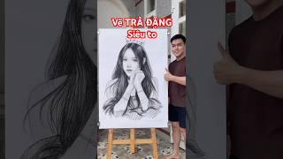 Vẽ người có nhiều follow nhất Việt Nam tradang vẽ vetranh art [upl. by Garibald]