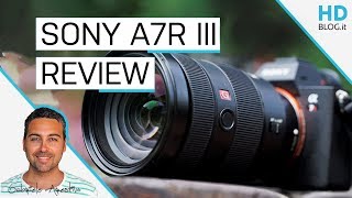 RECENSIONE SONY Alpha 7R III TOP mirrorless per le foto [upl. by Lesslie]