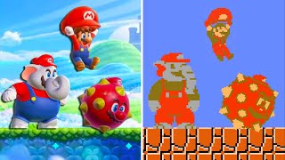 Super Mario Wonder Recreated in Super Mario Maker 2 [upl. by Eecats653]