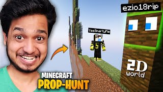 Funniest Prop Hunt on 2D World ftYesSmartyPie DREAMBOYYT Minecraft Hide amp Seek [upl. by Amilb592]