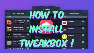 How To Install TweakBox On iOS 12 NO JAILBREAK 100 WORKING 2019 Cydia Apps Apps amp Hacked Apps [upl. by Nuhs]