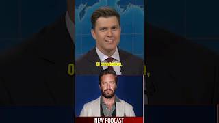 quotActor Armie Hammer is launching a new Podcastquot 😱🤣 COLIN JOST shorts [upl. by Epilihp253]