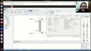 First AbsorptionStripping Simulation with CHEMCAD Part 2 [upl. by Ibrik]