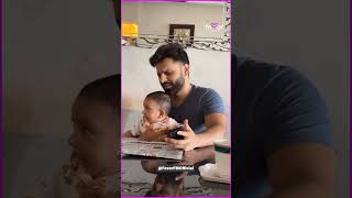 Rahul Vaidya Singing with his baby [upl. by Talbott]