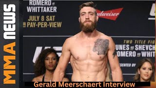 Gerald Meerschaert talks UFC Vegas 96 fight with Edmen Shahbazyan [upl. by Osana]