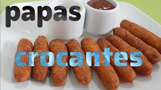 🔴COMO HACER PAPAS FRITAS CROCANTES Y PICANTES 😋 👌 [upl. by Soni658]