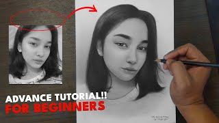 Learn how to draw portraits  step by step  for beginners [upl. by Aisaim746]