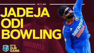 The Rockstar  Ravindra Jadeja Takes 337  West Indies v India  1st ODI [upl. by Gale644]