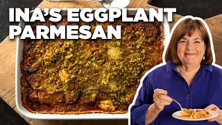 Cook Roasted Eggplant Parmesan with Ina Garten  Barefoot Contessa Cook Like a Pro  Food Network [upl. by Oruasi]