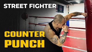 Counter punch Street fight Boxing technique [upl. by Ahsiral912]