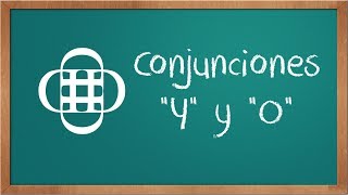 Conjunciones quotYquot y quotOquot [upl. by Idorb]