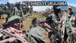 BIRATUNGURANYE🚨😨M23 MU MIRWANO IHAMBAYE NA FARDC🔥IMBUNDA ZIKOMEYE CYANE ZAVUZE [upl. by Hisbe]